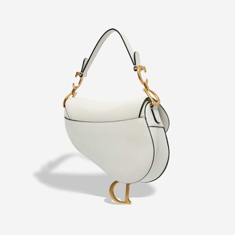 Dior Saddle Mini Calf White | Sell your designer bag