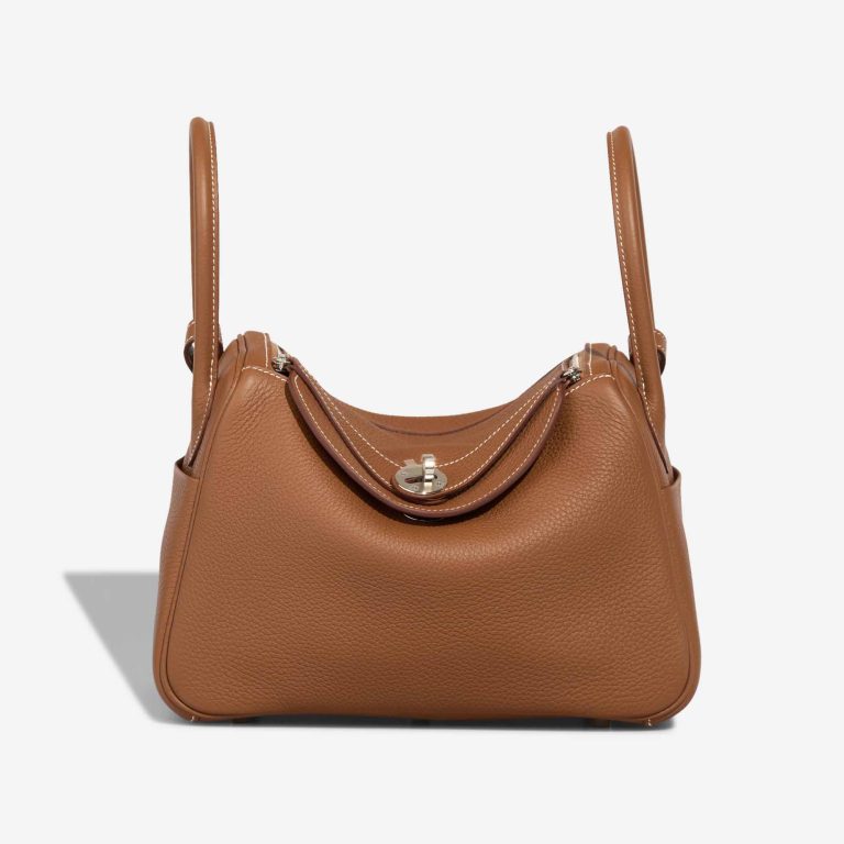 Hermès Lindy 26 Clémence Gold Front | Sell your designer bag