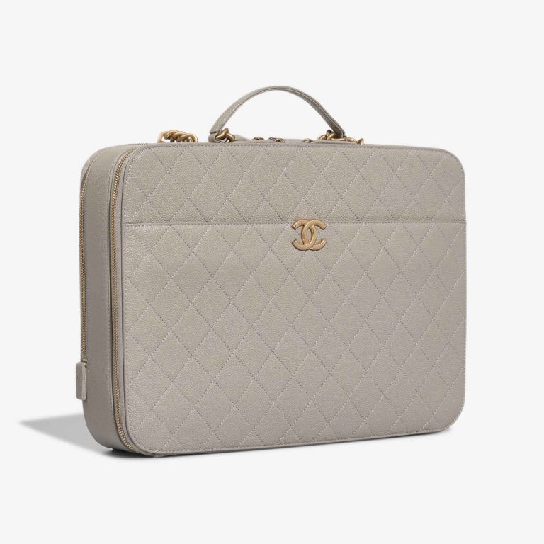 Chanel Timeless Briefcase Caviar Grey | Sell your designer bag