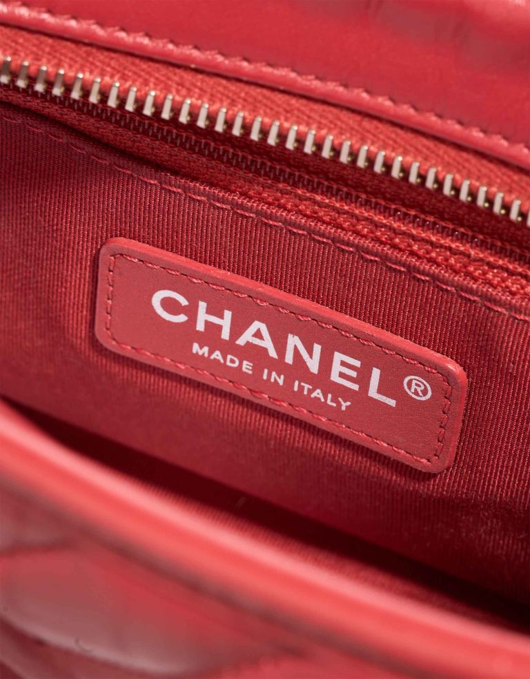 Chanel Gabrielle Small Lamb Red Logo | Sell your designer bag