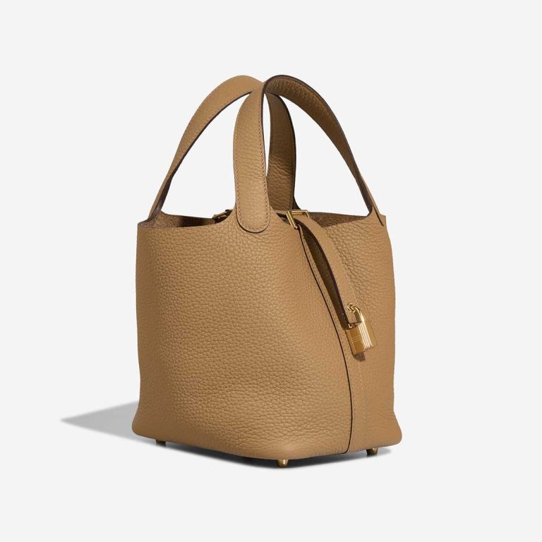 Hermès Picotin 18 Taurillon Clémence Biscuit | Sell your designer bag
