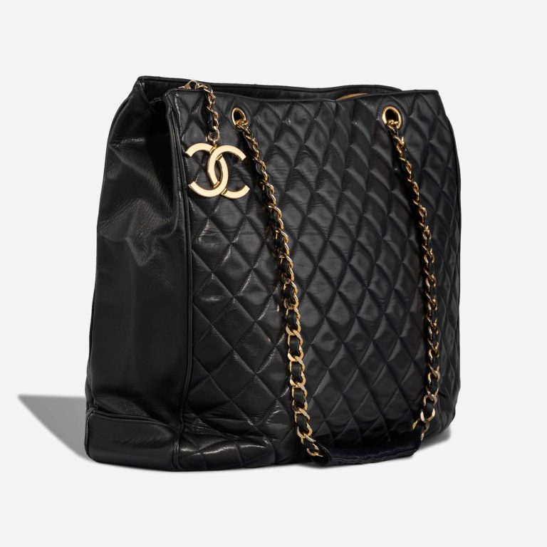 Chanel Shopping Tote Large Lamb Black | Sell your designer bag
