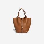 Hermès Picotin 18 Clémence Gold Front | Sell your designer bag