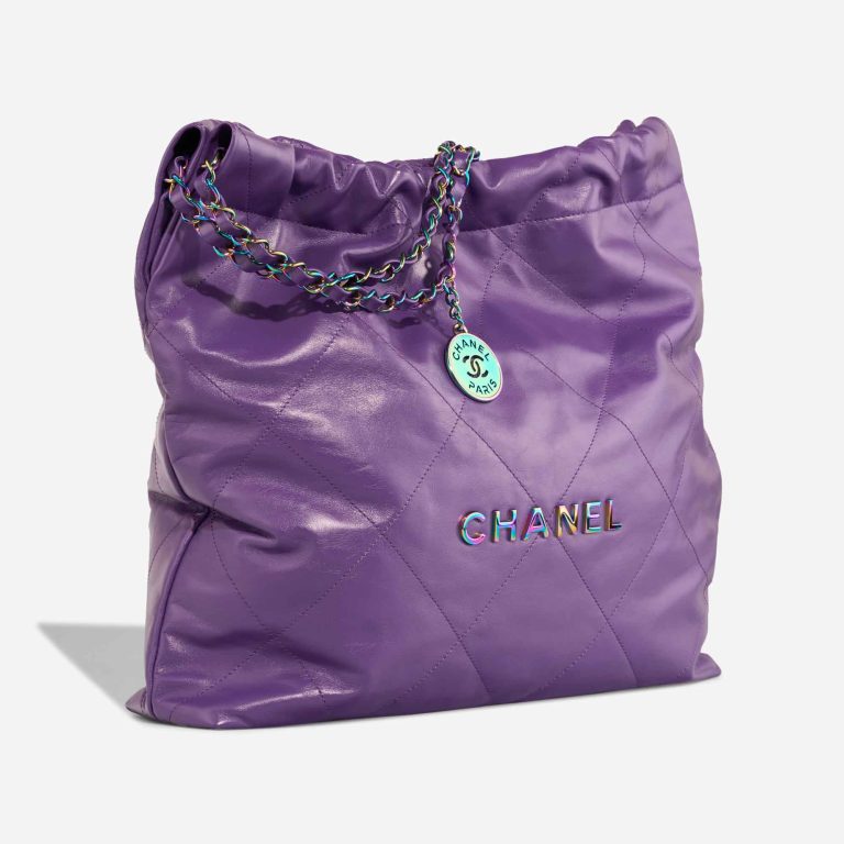 Chanel 22 Medium Calf Purple | Sell your designer bag