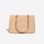 Chanel Grand Shopping Tote Caviar Beige Front | Sell your designer bag