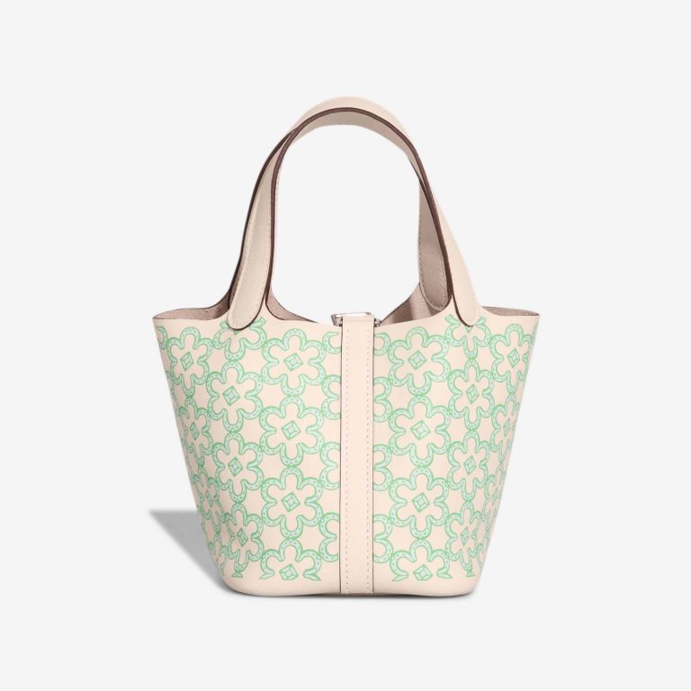 Hermès Picotin Micro Lucky Daisy Swift Nata / Vert / White | Sell your designer bag