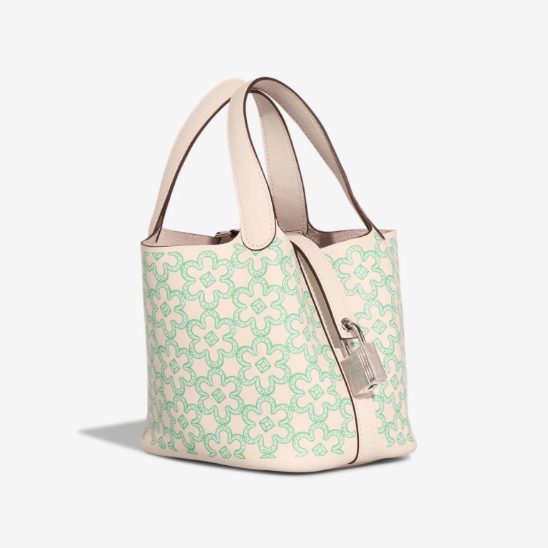 Hermès Picotin Micro Lucky Daisy Swift Nata / Vert / White | Sell your designer bag