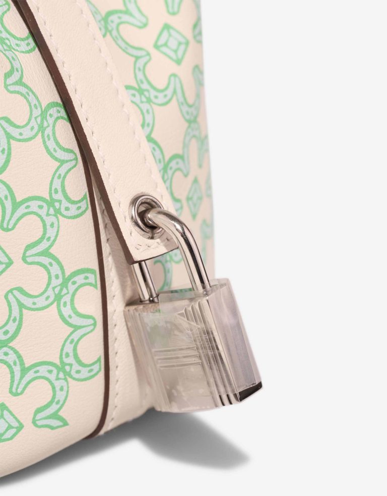 Hermès Picotin Micro Lucky Daisy Swift Nata / Vert / White Closing System | Sell your designer bag