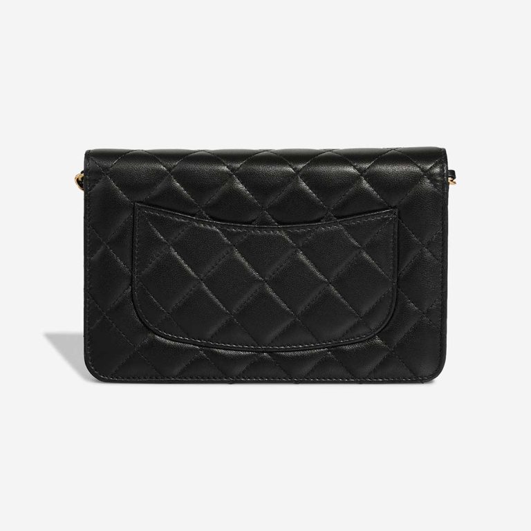 Chanel Timeless Wallet On Chain Lamb Black | Sell your designer bag