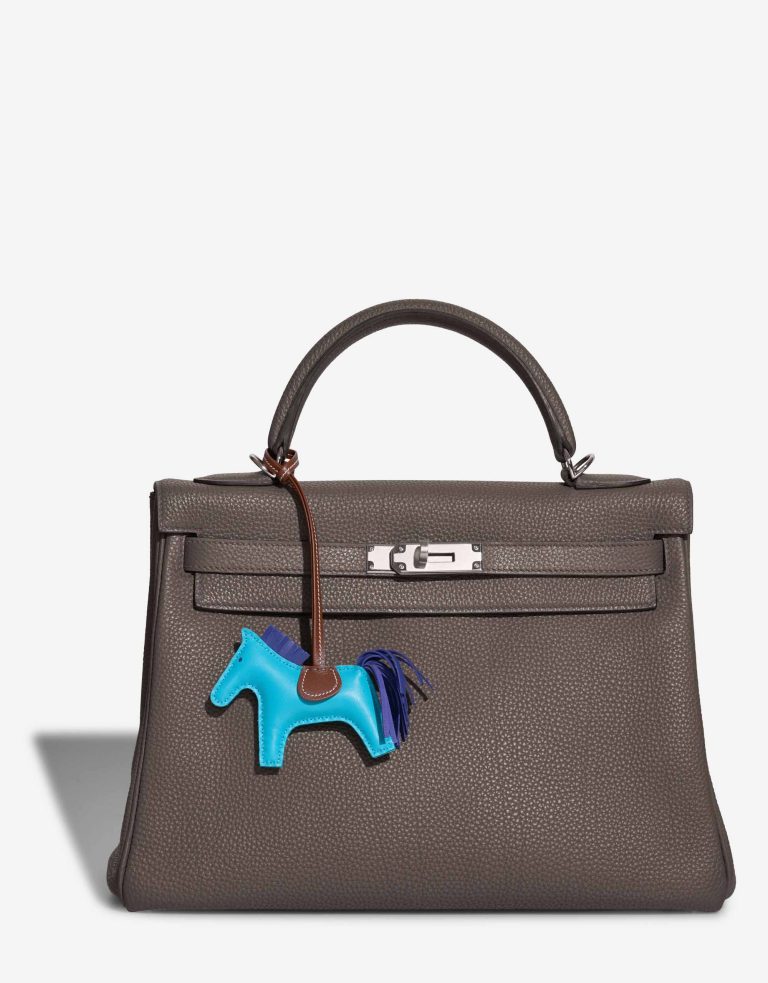 Hermès Rodeo PM Milo Lamb Paon / Alezan / Bleu France | Sell your designer bag