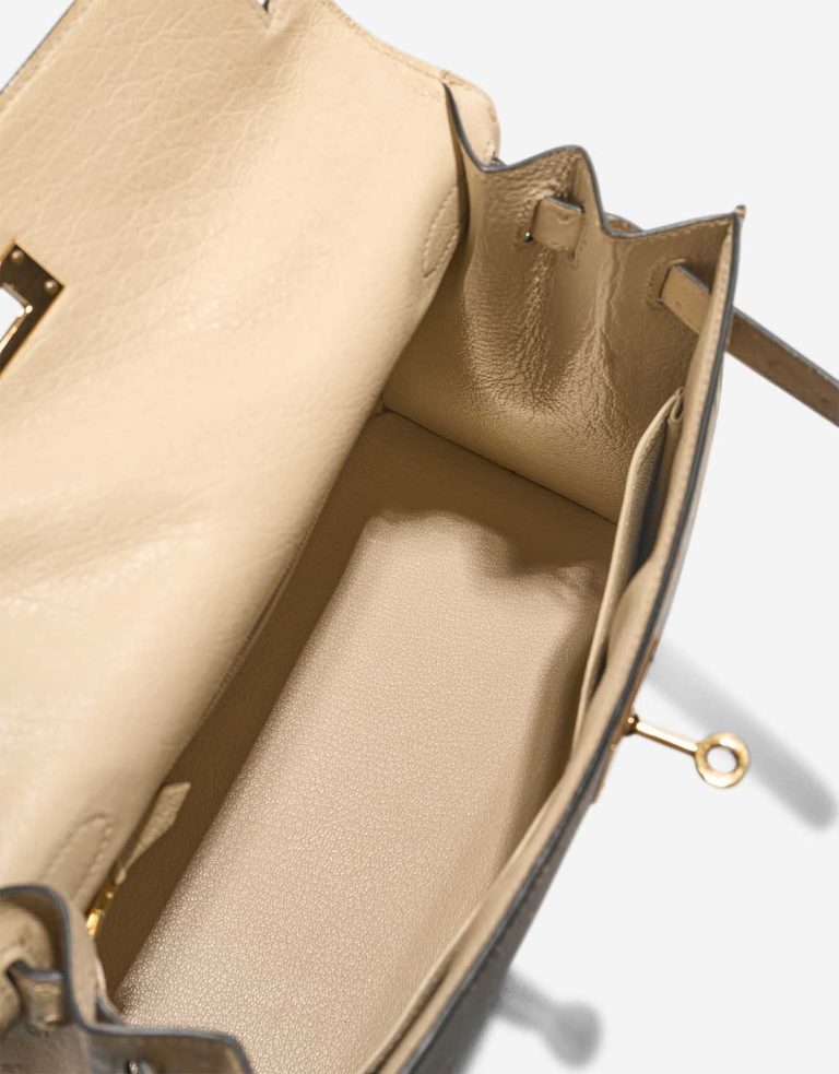 Hermès Kelly 28 Ostrich Parchemin Inside | Sell your designer bag