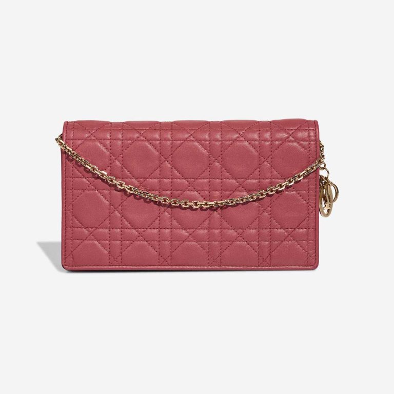 Dior Lady Pouch Lamb Red Front | Sell your designer bag