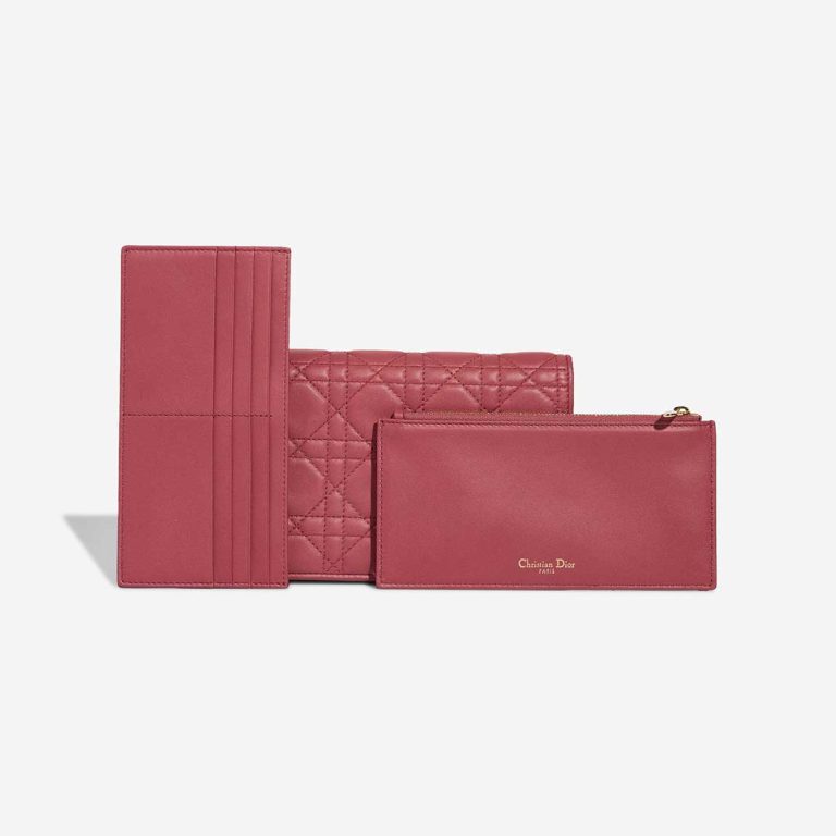 Dior Lady Pouch Lamb Red Front | Sell your designer bag