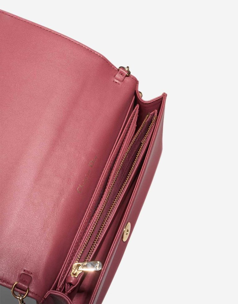 Dior Lady Pouch Lamb Red Inside | Sell your designer bag