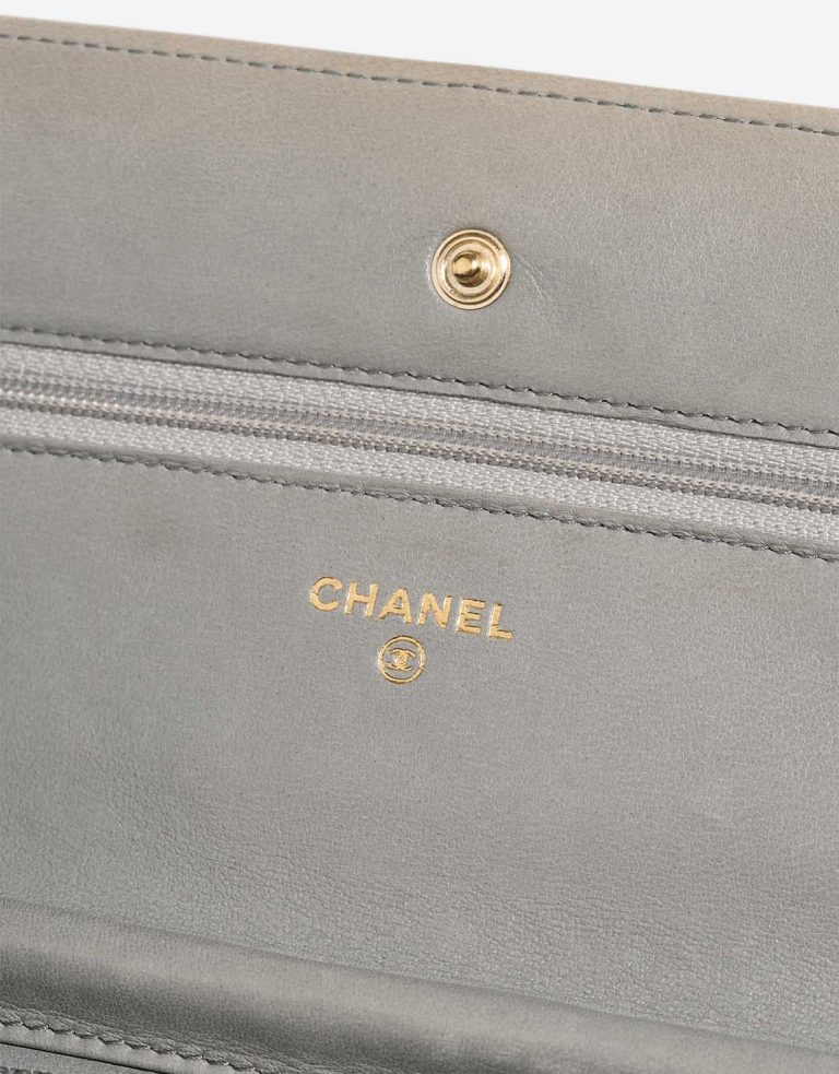 Chanel Wallet On Chain Python Beige / Gold Logo | Sell your designer bag
