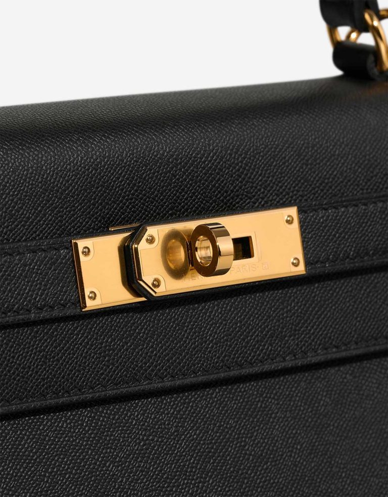Hermès Kelly 28 Veau Madame Black Closing System | Sell your designer bag