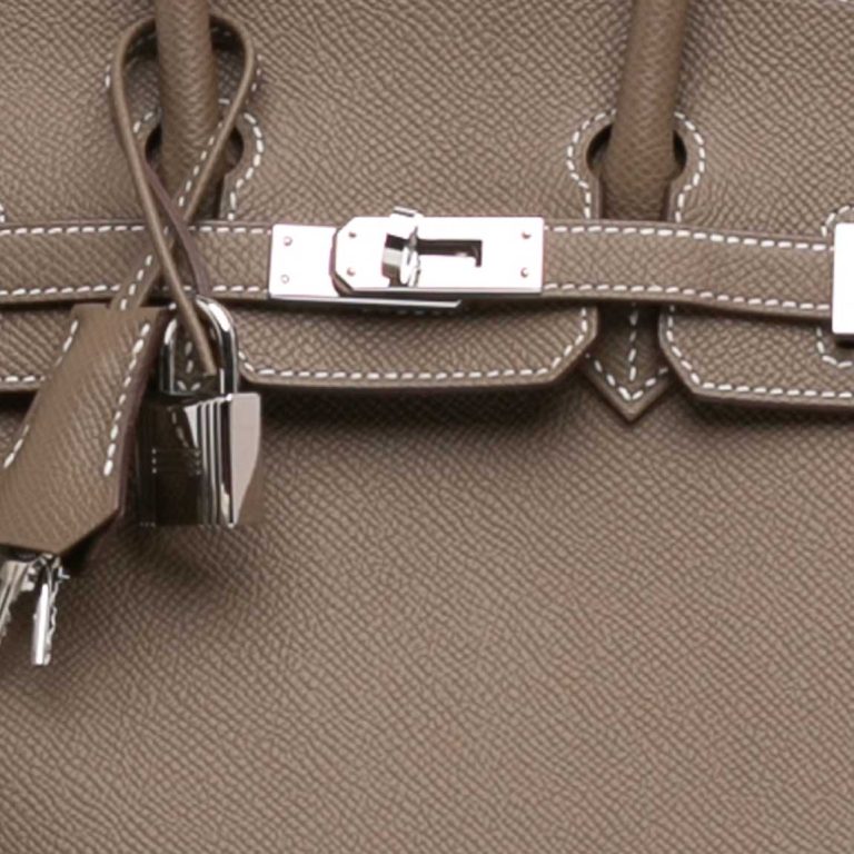 Hermès Birkin 25 Epsom Étoupe Closing System | Sell your designer bag