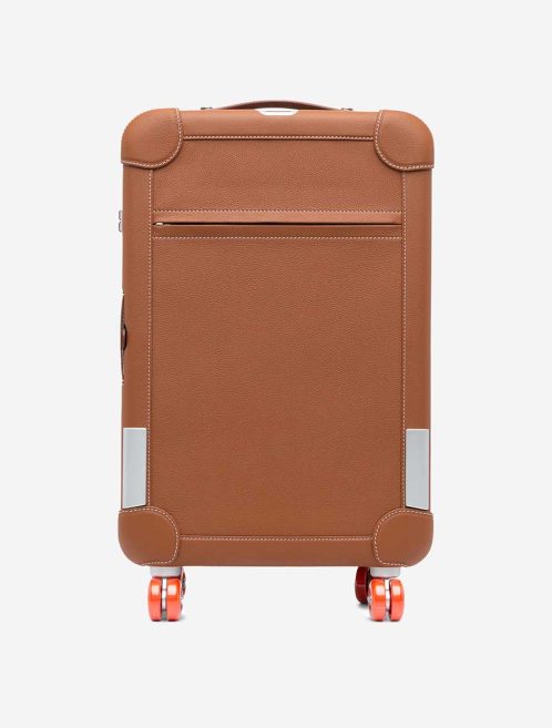 Hermès R.M.S Cabin Suitcase Taurillon Regate Gold Front | Sell your designer bag
