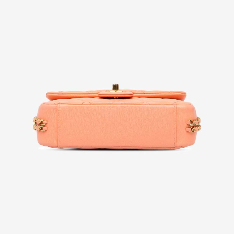 Chanel CC You Flap Bag Mini Caviar Orange | Sell your designer bag