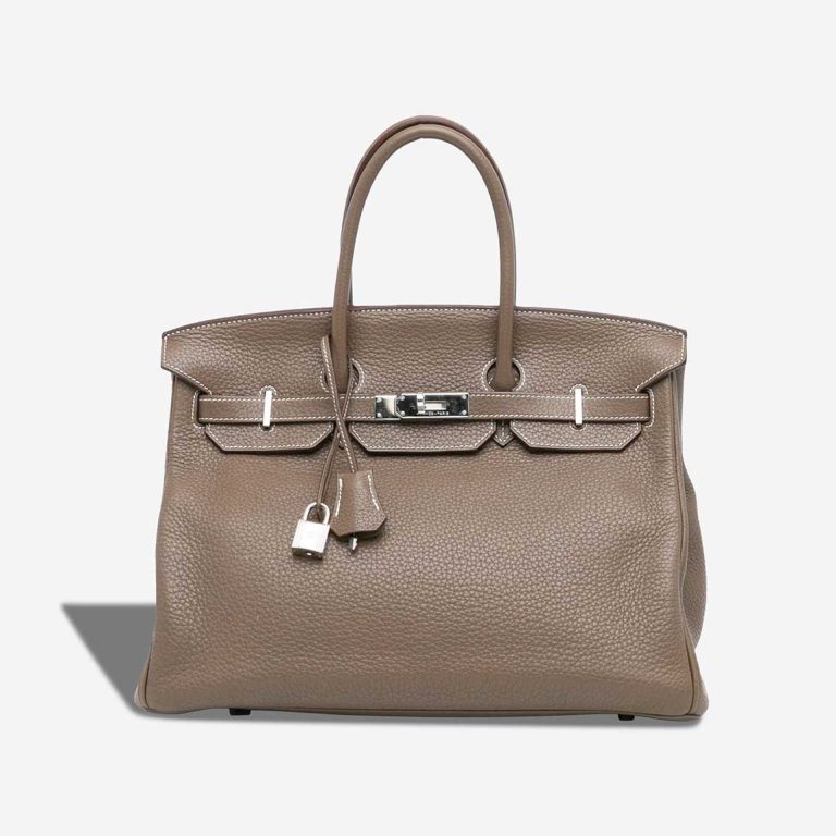 Hermès Birkin 35 Togo Étoupe Front | Sell your designer bag