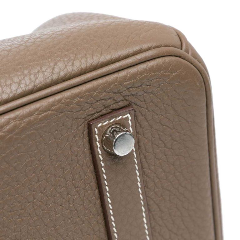 Hermès Birkin 35 Togo Étoupe Signs of wear | Sell your designer bag