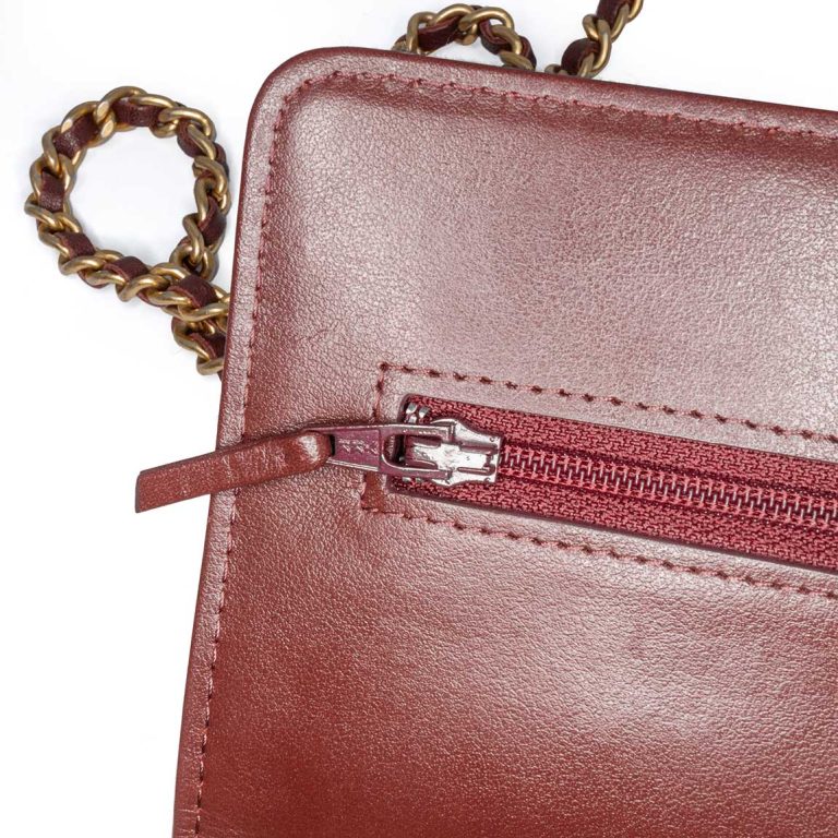 Chanel Wallet On Chain Paris-Hamburg Wool Black Signs of wear | Sell your designer bag