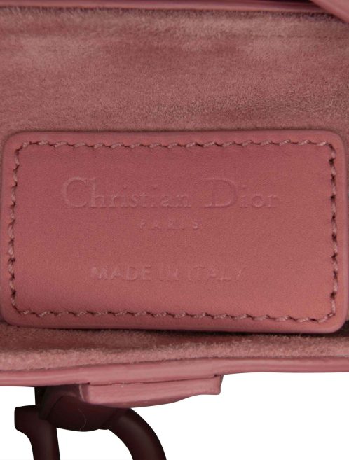 Dior Saddle Mini Calf Pink Logo | Sell your designer bag