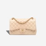 Chanel Timeless Jumbo Lamb Beige Front | Sell your designer bag