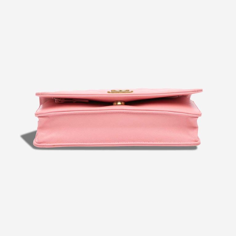 Chanel Boy Wallet On Chain Small Lamb Pink | Sell your designer bag