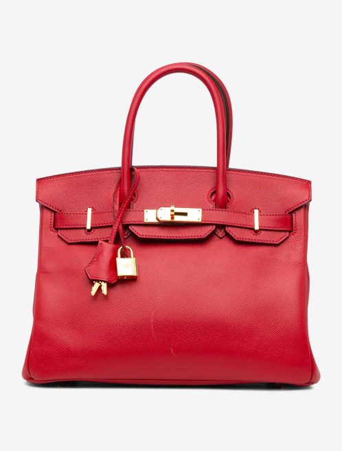 Hermès Birkin 30 Epsom Rouge Casaque Front | Sell your designer bag