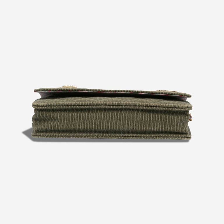Chanel Wallet On Chain Coco Cuba Canvas Green | Sell your designer bag