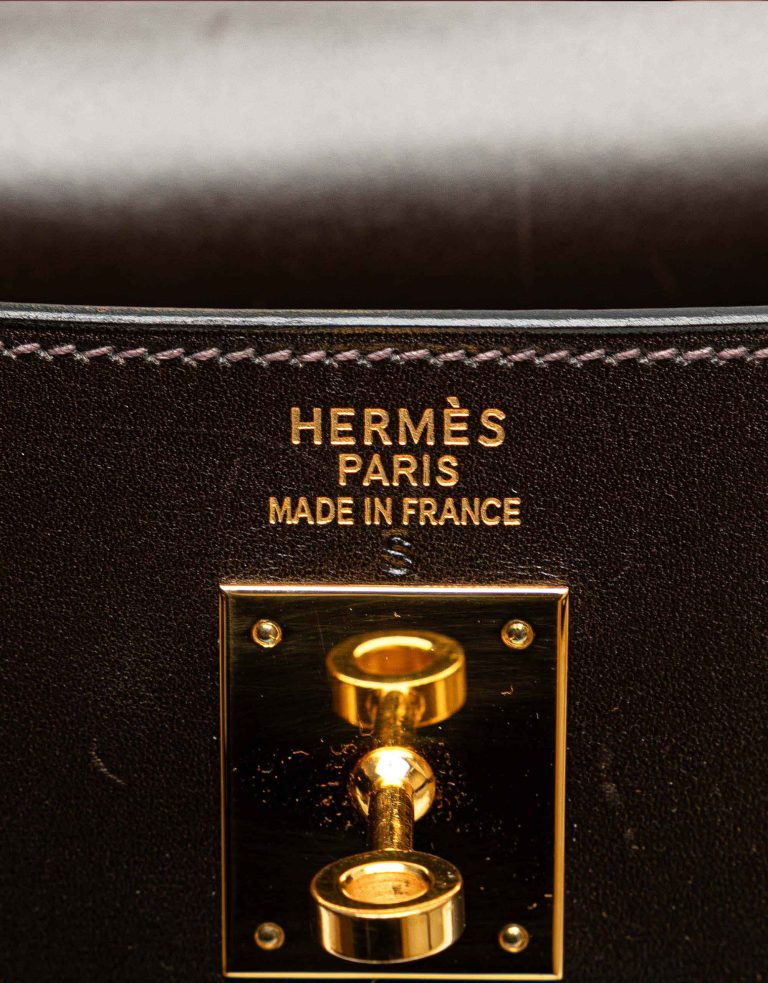 Hermès Kelly 32 Box Marron Logo | Sell your designer bag