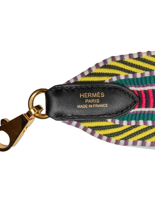 Hermès Shoulder Strap Toile Multicolour Logo | Sell your designer bag