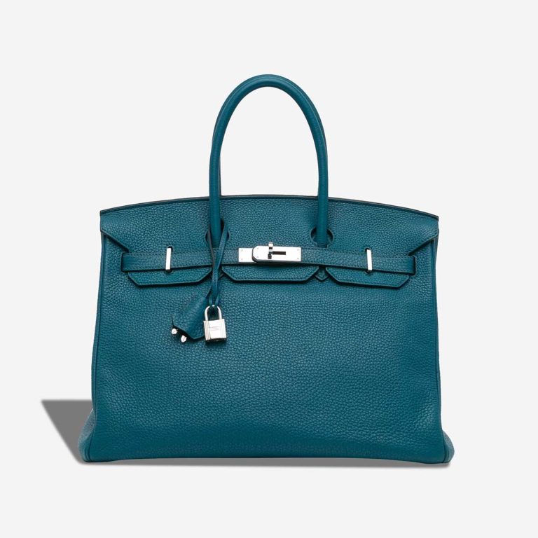 Hermès Birkin 35 Togo Cobalt Front | Sell your designer bag