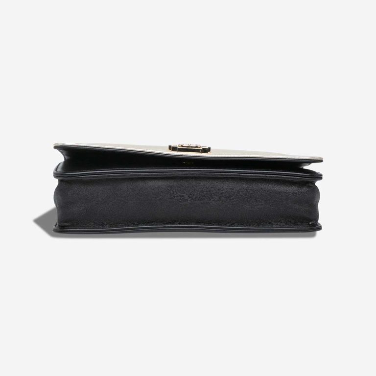 Chanel Boy Wallet On Chain Calf Black / Silver | Sell your designer bag