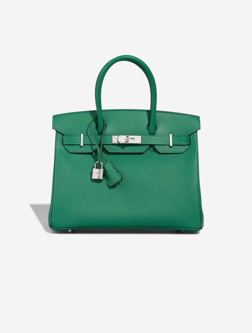 Hermès Birkin 30 Epsom Vert Vertigo Front | Sell your designer bag