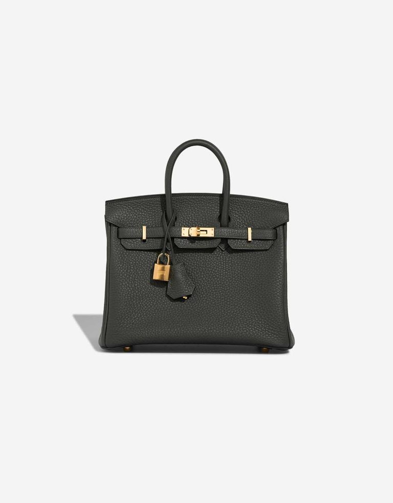 Hermès Birkin 25 Togo Vert Foncé Front | Sell your designer bag