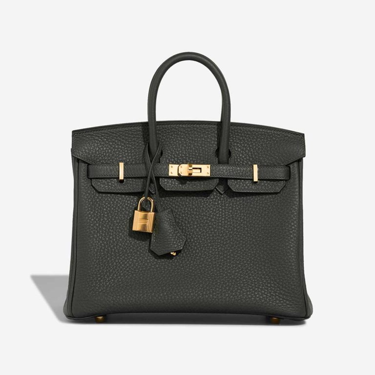 Hermès Birkin 25 Togo Vert Foncé Front | Sell your designer bag