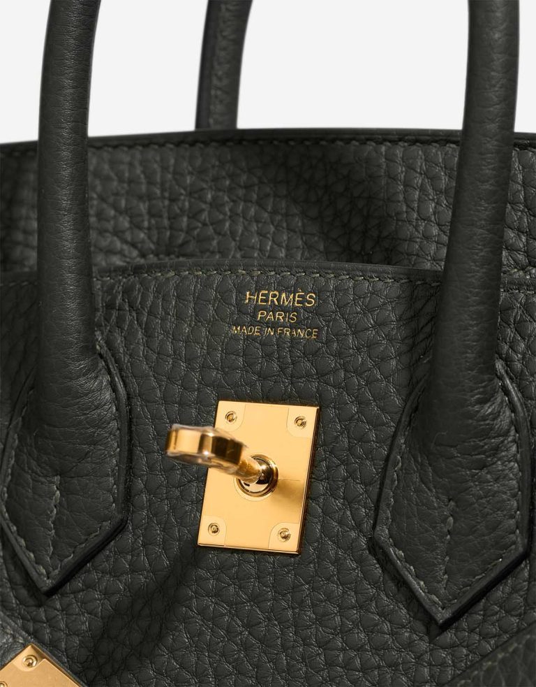 Hermès Birkin 25 Togo Vert Foncé Logo | Sell your designer bag