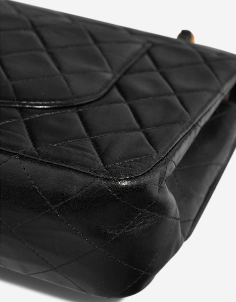 Chanel Timeless Medium Lamb Black Signs of wear | Sell your designer bag