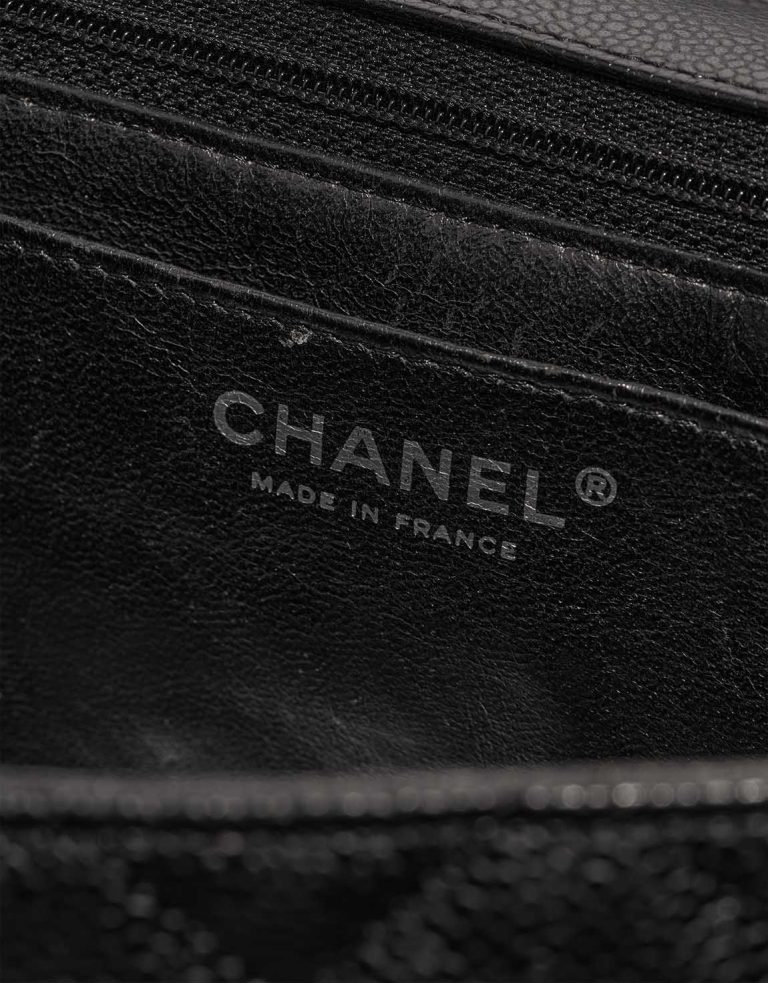 Chanel Timeless Jumbo Caviar Black Logo | Sell your designer bag