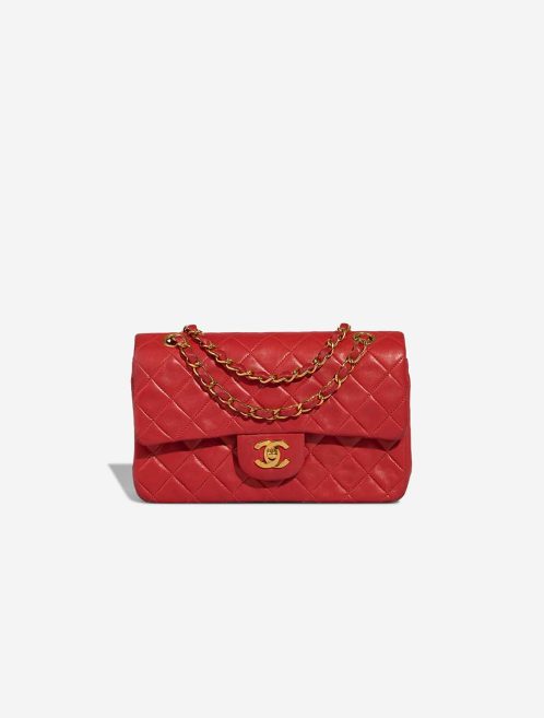 Chanel Timeless Small Lamb Red Front | Sell your designer bag