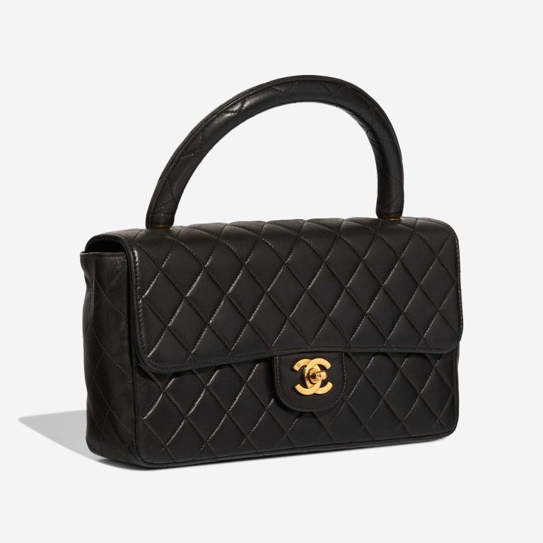 Chanel Timeless Handle Medium Lamb Black | Sell your designer bag