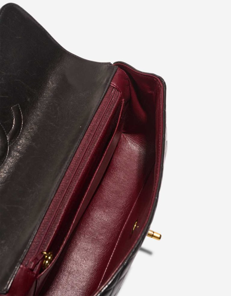 Chanel Timeless Handle Medium Lamb Black Inside | Sell your designer bag
