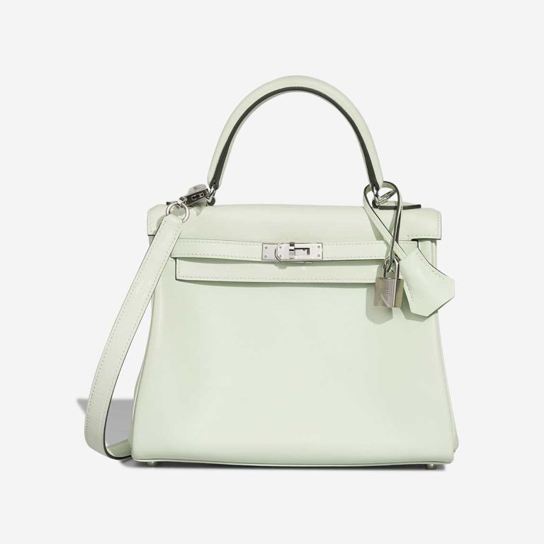 Hermès Kelly 25 Swift Vert Fizz Front | Sell your designer bag