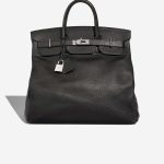 Hermès Haut à Courroies 40 Clémence Black Front | Sell your designer bag