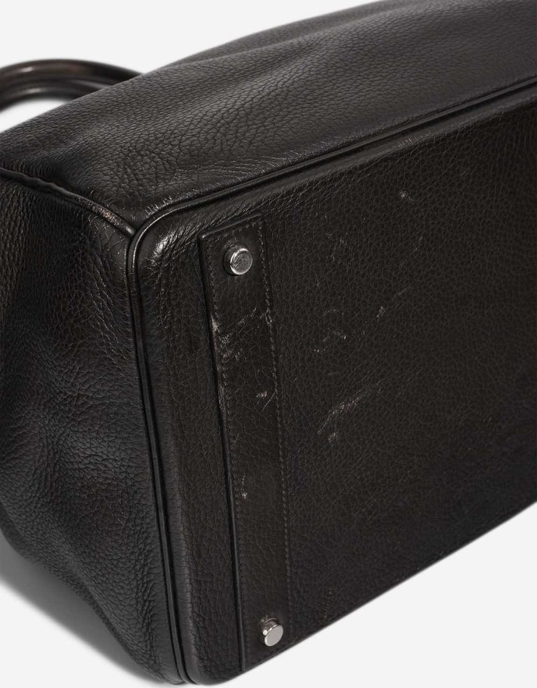 Hermès Haut à Courroies 40 Clémence Black Signs of wear | Sell your designer bag
