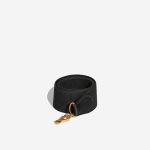 Hermès Kelly Strap Canvas / Box Black Front | Sell your designer bag