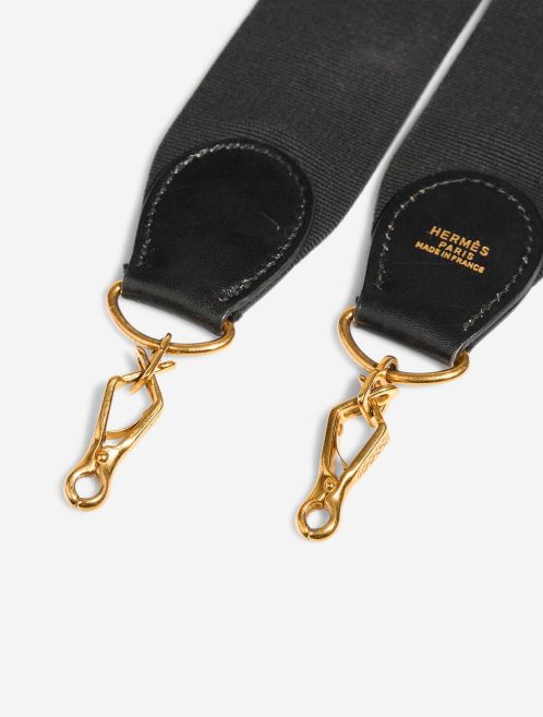 Hermès Kelly Strap Canvas / Box Black Logo | Sell your designer bag