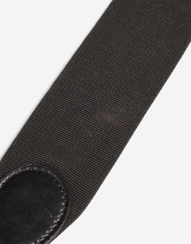 Hermès Kelly Strap Canvas / Box Black Signs of wear | Sell your designer bag